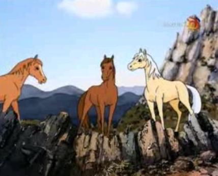 Смотреть онлайн мультфильм "Серебряный конь" 2 серия.  Вомбаты - спасатели