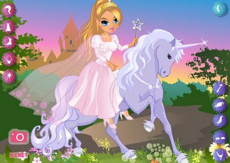 Единорог принцессы. Онлайн игра про лошадей