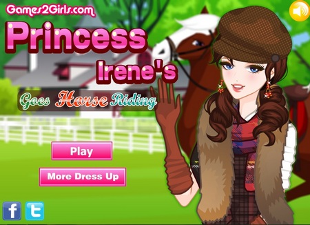 Принцесса Ирэн. Онлайн игра про лошадей