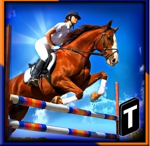 Horse Show Jump Simulator 3D. Игра на android