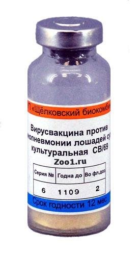 Вакцинация проводится дважды в год Вакцина для лошади