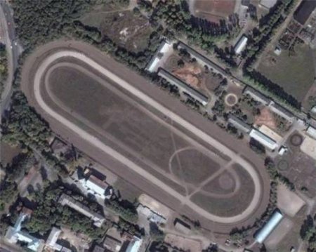 Фото Харьковского ипподрома (вид сверху)