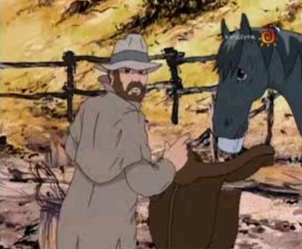 Смотреть онлайн мультфильм "Серебряный конь" 6 серия. Бенни возвращает долг