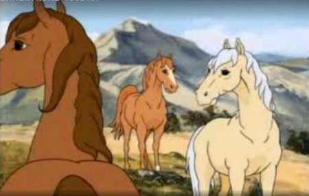Смотреть онлайн мультфильм "Серебряный конь" 4 серия. Бегство на свободу