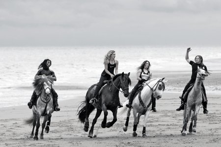 Фото всадников верхом на лошадях