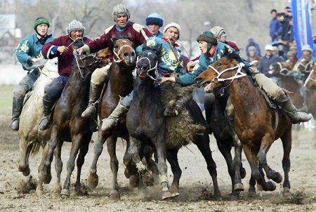 Конно-спортивный турнир по кок-бору