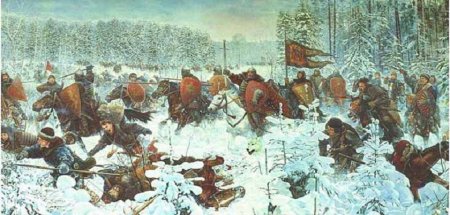 Наступление княжеской конницы