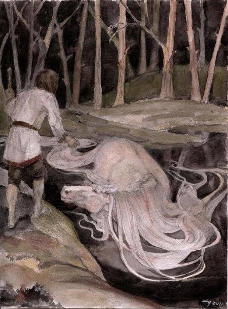 Келпи и человек