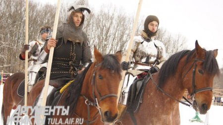 В Туле состоялся первый конный рыцарский турнир