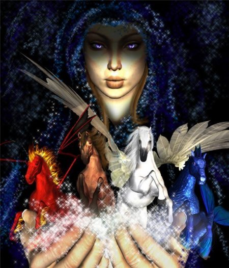 Мифические лошади