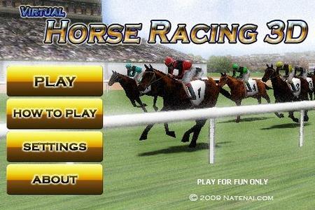 Virtual Horse Racing 3D. Игра для android