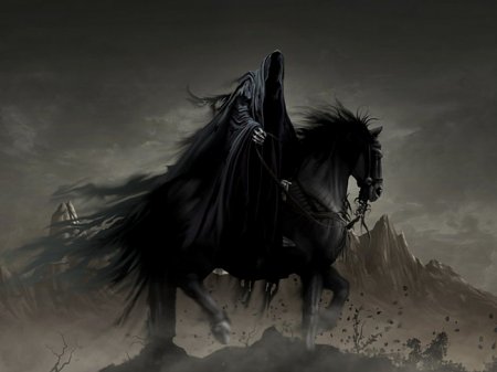 Призрак и его лошадь