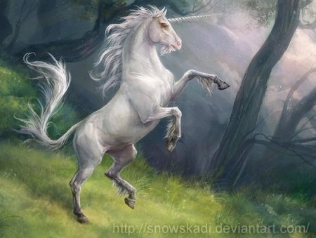 Рисунок единорога