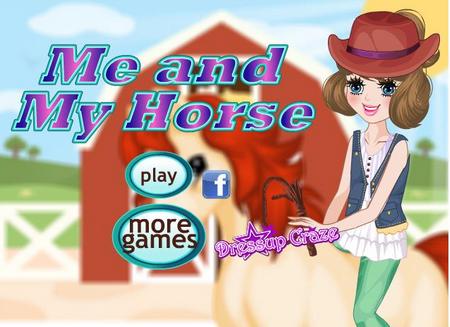 Я и моя лошадка. Онлайн игра про лошадей