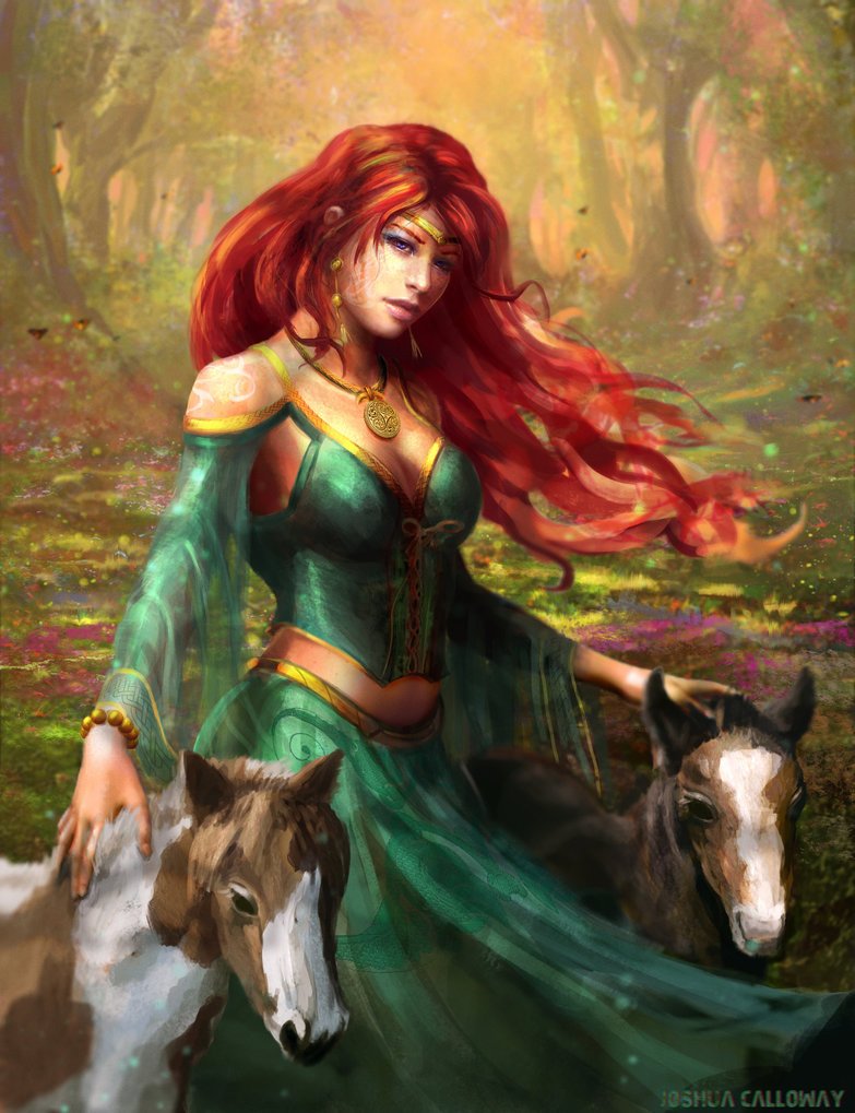 Рианнон Кельтская богиня