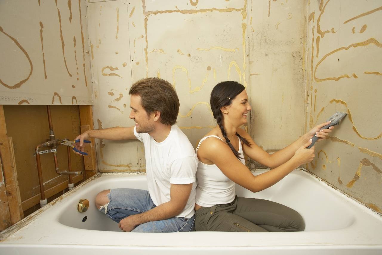 С чего начать ремонт ванной комнаты?