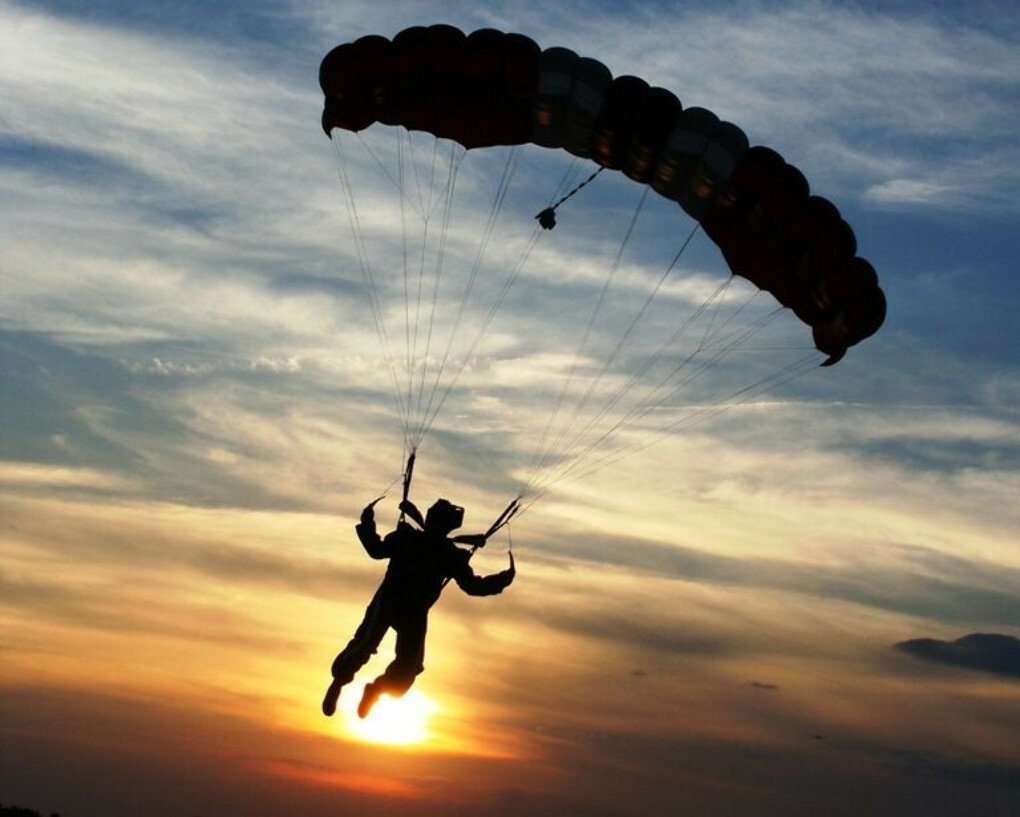 Незабываемый опыт-прыжок с парашютом