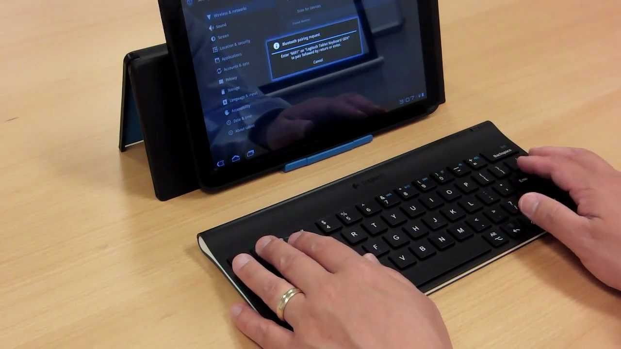 Как использовать беспроводную клавиатуру с планшетом?