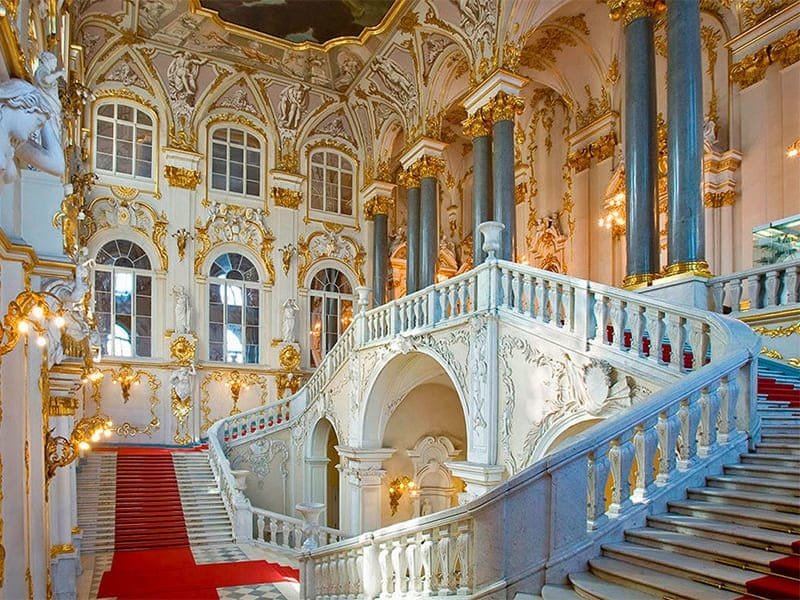 Иорданская лестница в Эрмитаже